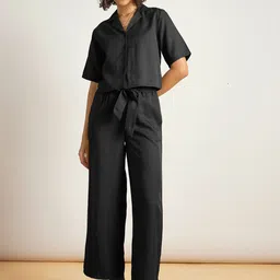 SASSAFRAS Cuban Collar Shirt With Trousers-picture-55