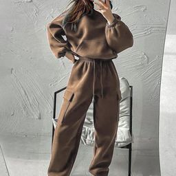 LULU & SKY Relaxed Fit Hooded Sweatshirt With Joggers-image-18