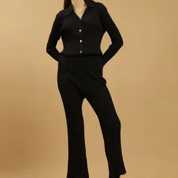 Beatnik Self Design Long Sleeves Shirt With Trouser-picture-1