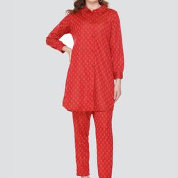 Elthia Printed Shirt & Trouser Co-Ords-image-96