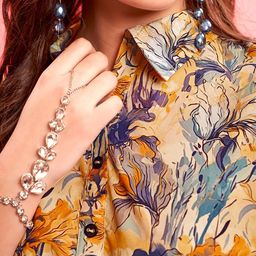 Anouk Abstract Printed Tunic & Trousers image 3