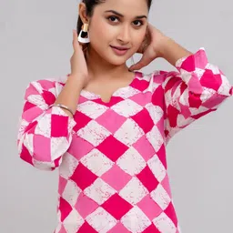 Jasoriya Checked Top With Trouser Co-Ords image 3