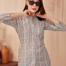 CHANSI Printed Tunic & Trouser image 2