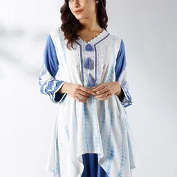 Label Ishnya Tie & Dye Tunic With Trouser Co-Ords image 5