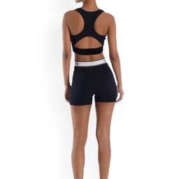 So What Half Coverage Lightly Padded Workout Bra & Running Sports Shorts image 3