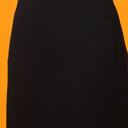 Mast & Harbour Black Self Design Single-Breasted Crop Blazer With Skirt image 5