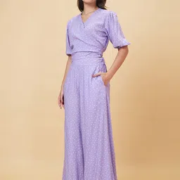 Globus Printed Casual Co-Ord Set with Top & Palazzo image 5