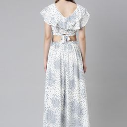 SHOWOFF Women Printed Top With Palazzo Co-Ords image 2