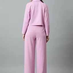 kotty bizwear KOTTY Basics Notched Lapel Collar Coat With Trousers image 3