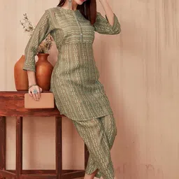 CHANSI Printed Tunic & Trouser image 4