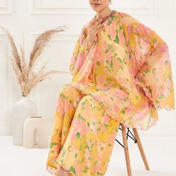 Antheaa Printed Top & Trouser image 4