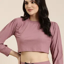 SHOWOFF Women Crop-Top & Trouser-43