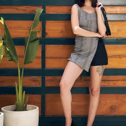 KASSUALLY Printed Top With Skorts-image-54
