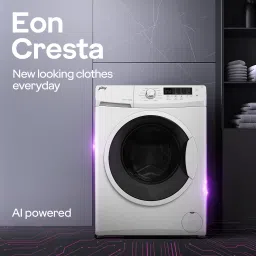 godrej 8 kg With AI Tech, Steam Wash Fully Automatic Front Load with In-built Heater White image 2