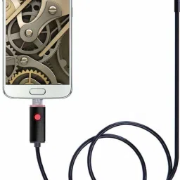 MatLogix Endoscope HD Camera 7 mm Lens 6 LED with 2mtr wire for Android Phone, PC Security Camera-image-25