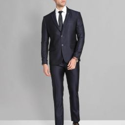 Men 2PC SUIT Solid Suit-image-81