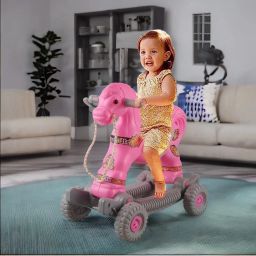 Birthday Gift for Kids/Boys/Girls | Horse Rocker 5885 Tricycle-image-26
