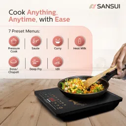 sansui 2200 W Induction Cooktop Touch Panel image 2
