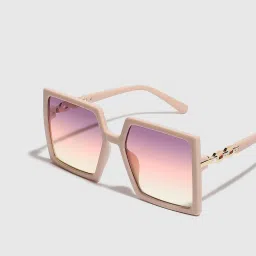 haute sauce Polarized Rectangular Sunglasses (Free Size) image 4