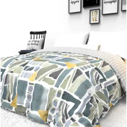 the white moss IDA Reversible Winter Single Comforter-picture-13