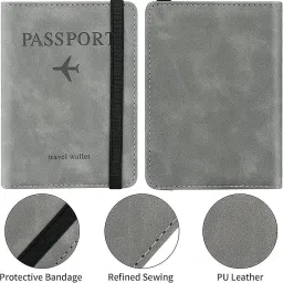 Women Grey Genuine Leather Card Holder-image-34