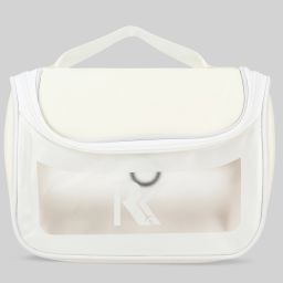 Women White Cosmetic Bag-image-50