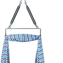 safechamp Meander Baby Swing With Mosquito Net, Pillow, Spring And Metal Window Hanger. image 2