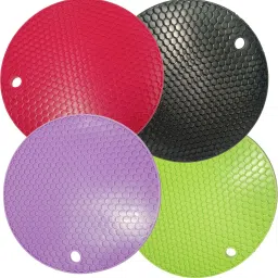 COASTER-4PC Silicone Trivet-40