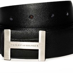 tommy hilfiger Men Casual Black Genuine Leather Reversible Belt-picture-45