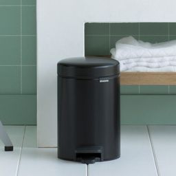 Brabantia Black NewIcon Plastic Pedal Bin 3 Litre-43