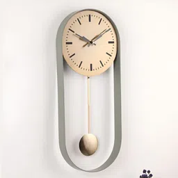 Decor de Maison Green Round Metal Wall Clock-image-9