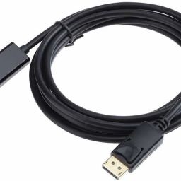 TERABYTETV-out Cable 1.6 Meter (DP) Display Port Male to HDMI Male Cable 1080P Full HD Video-11