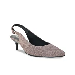 Rocia Embellished Pointed Toe Kitten Pumps With Backstrap image 3