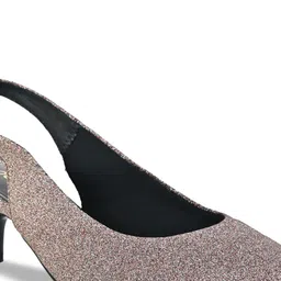 Rocia Embellished Pointed Toe Kitten Pumps With Backstrap image 5