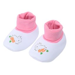 mothercare Infant Girls Rabbit Print Baggies Mid-Top Booties image 4