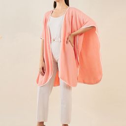 First Resort by Ramola Bachchan Asymmetric Open Front Longline Shrug image 2