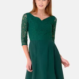 V&M Lace Fit & Flare Dress-picture-16
