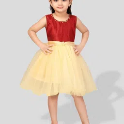 BAESD Net Fit & Flare Dress-90