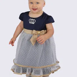 One Friday Girls Printed Fit & Flare Dress-image-97