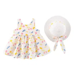 StyleCast x Revolte Print Fit & Flare Dress-image-21