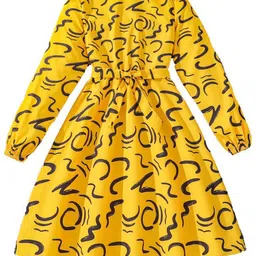 StyleCast x Revolte Girls Conversational Print Fit & Flare Dress-image-67