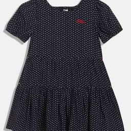 Tommy Hilfiger Girls Polka Dot Fit & Flare Dress-picture-6