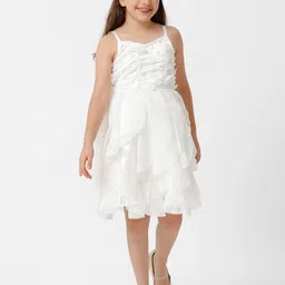 KATE & OSCAR Girls Self Design Fit & Flare Dress-image-86