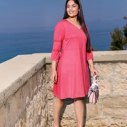 Sztori Plus Size Fit & Flare Dress-picture-53