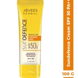 Jovees Sun Defence SPF 50 Broad Spectrum PA+++ UVA/UVB Protection Cream -100 g-19