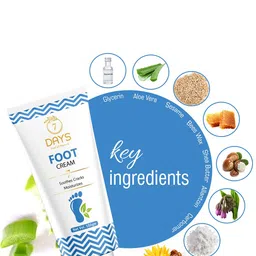 7 DAYS Feel Of Nature Foot Cream with Aloe Vera & Beeswax - 100 g-18