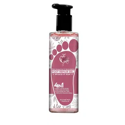 Just Peachy Grapefruit & Watermelon 4 in 1 Foot Repair Gel with Aloe Vera 250 ml-4
