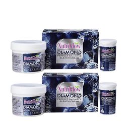NutriGlow Pack Of 2 Diamond Perfect Radiance Bleach Cream 86g-image-30