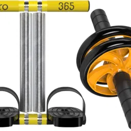 AB Roller Wheel for Men & Women With Tummy Trimmer for Belly Fat Combo Home Gym Ab Exerciser-26
