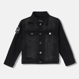 Blue Giraffe Boys Long Sleeved Denim Jacket-picture-44